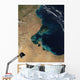 Resuspended Sediment off Coast Wall Decal