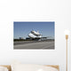 Space Shuttle Endeavour Mounted Wall Decal Design 3