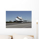 Space Shuttle Endeavour Mounted Wall Decal Design 3