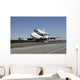 Space Shuttle Endeavour Mounted Wall Decal Design 3