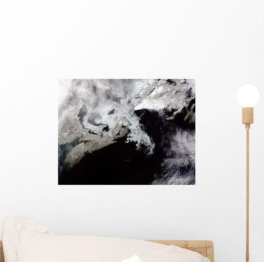 Sea Ice Fills Gulf Wall Decal