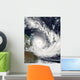 Tropical Cyclone Hamish over Wall Decal