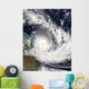 Tropical Cyclone Hamish over Wall Decal