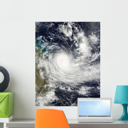 Tropical Cyclone Hamish off Wall Decal