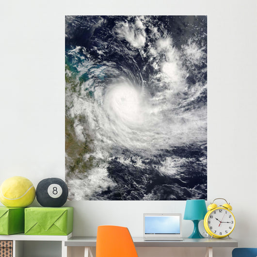 Tropical Cyclone Hamish off Wall Decal