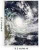 Tropical Cyclone Hamish off Wall Decal