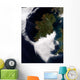 Contrails Converging Dublin Ireland Wall Decal
