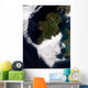 Contrails Converging Dublin Ireland Wall Decal