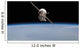 Soyuz Tma-11 Spacecraft above Wall Decal