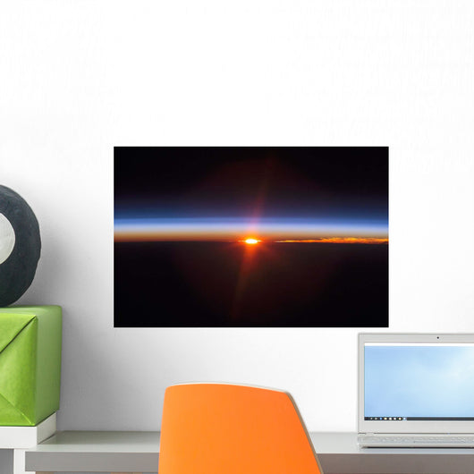Layers Earth's Atmosphere Brightly Wall Decal