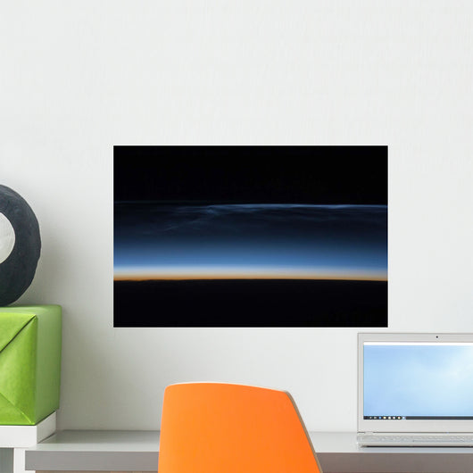 Polar Mesospheric Clouds Wall Decal
