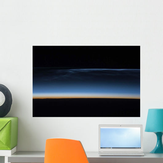 Polar Mesospheric Clouds Wall Decal