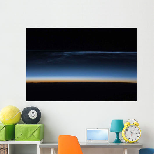 Polar Mesospheric Clouds Wall Decal