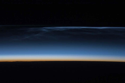 Polar Mesospheric Clouds Wall Decal