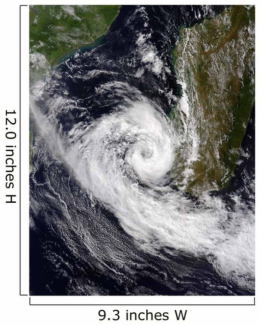 Tropical Cyclone Izilda Wall Decal