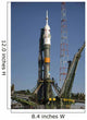 Soyuz Rocket Is Erected Wall Decal Design 4
