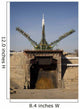 Soyuz Rocket Is Erected Wall Decal Design 3