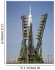 Soyuz Rocket Is Erected Wall Decal Design 2