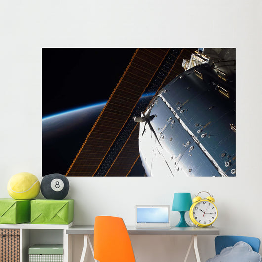 Portion International Space Station's Wall Decal