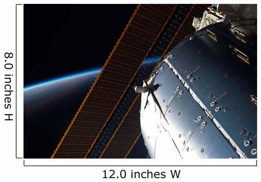 Portion International Space Station's Wall Decal