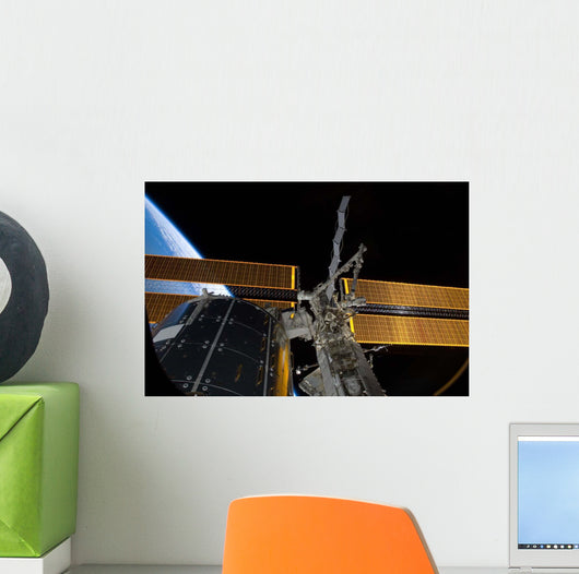 International Space Station and Wall Decal