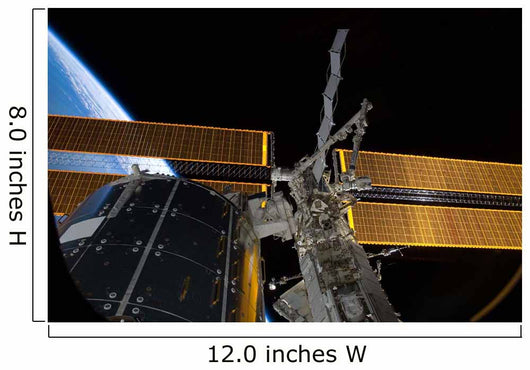 International Space Station and Wall Decal