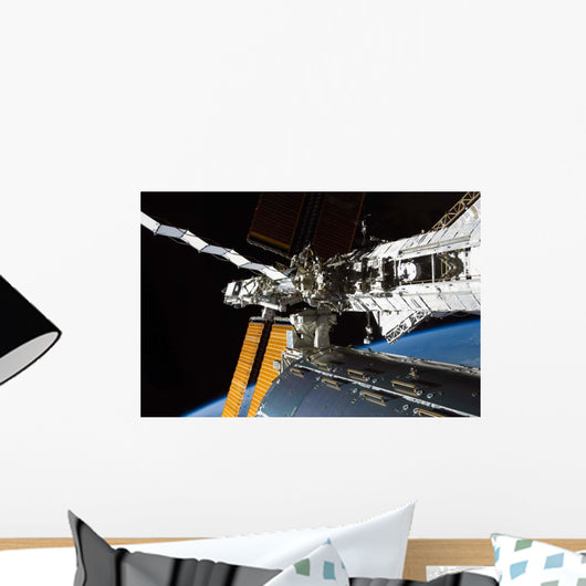 Portion Columbus Laboratory Starboard Wall Decal