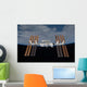 International Space Station Backdropped Wall Decal Design 26