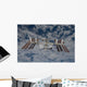 International Space Station Backdropped Wall Decal Design 24