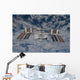 International Space Station Backdropped Wall Decal Design 24