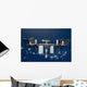 International Space Station Backdropped Wall Decal Design 23