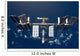 International Space Station Backdropped Wall Decal Design 23