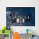 International Space Station Backdropped Wall Decal Design 22