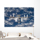 International Space Station Backdropped Wall Decal Design 21