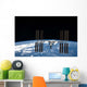 International Space Station Backdropped Wall Decal Design 19