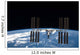 International Space Station Backdropped Wall Decal Design 19
