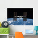 International Space Station Backdropped Wall Decal Design 18