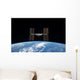 International Space Station Backdropped Wall Decal Design 17