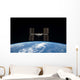 International Space Station Backdropped Wall Decal Design 17