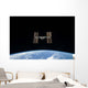 International Space Station Backdropped Wall Decal Design 16