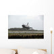 Space Shuttle Discovery Approaches Wall Decal Design 5