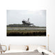 Space Shuttle Discovery Approaches Wall Decal Design 5
