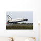 Space Shuttle Discovery Touches Wall Decal Design 2