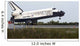 Space Shuttle Discovery Touches Wall Decal Design 2