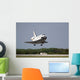 Space Shuttle Discovery Approaches Wall Decal Design 4