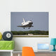 Space Shuttle Discovery Approaches Wall Decal Design 4