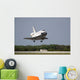 Space Shuttle Discovery Approaches Wall Decal Design 4
