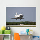 Space Shuttle Discovery Approaches Wall Decal Design 4