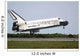 Space Shuttle Discovery Approaches Wall Decal Design 2