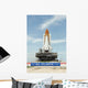 Space Shuttle Atlantis Approaches Wall Decal